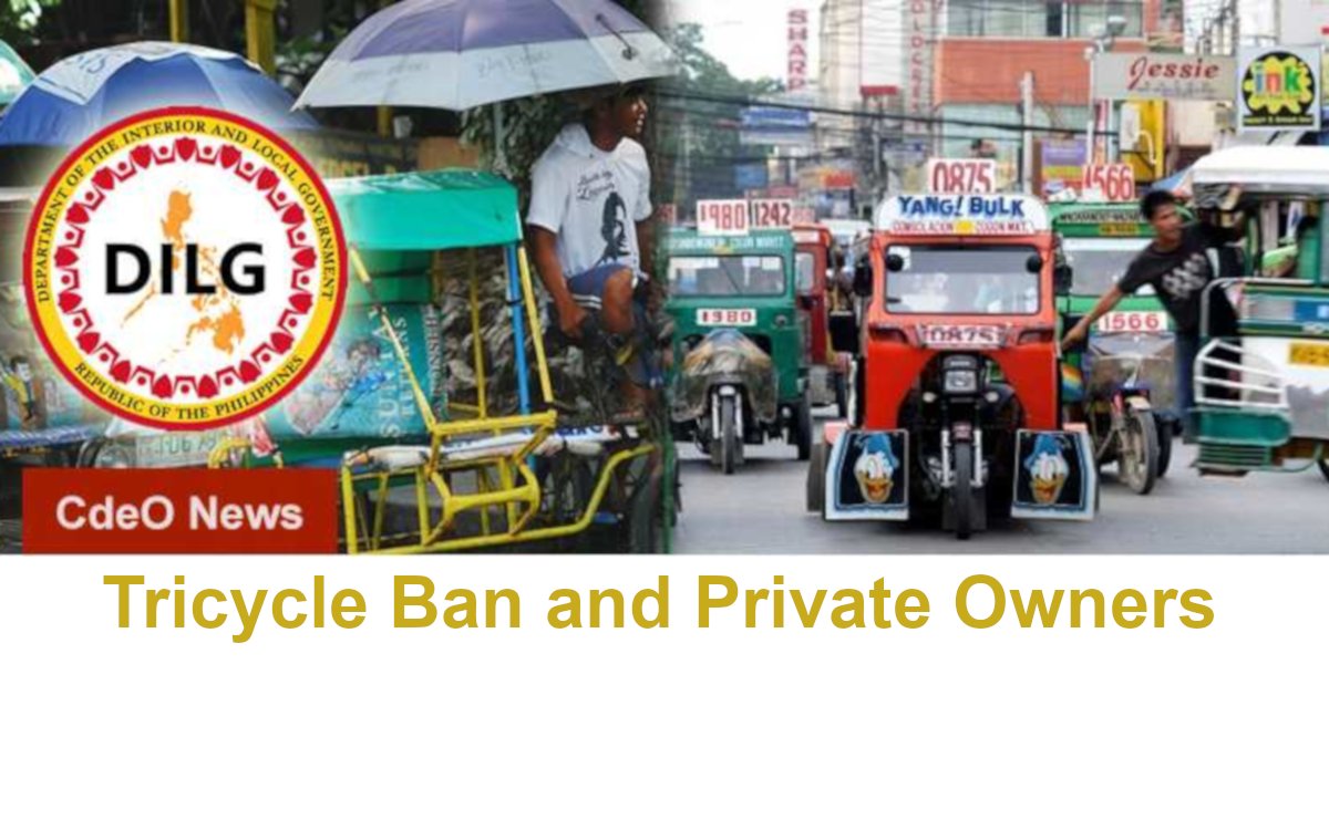 tricycle ban private owners