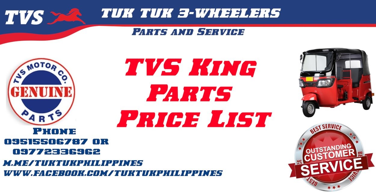 three wheeler auto parts list