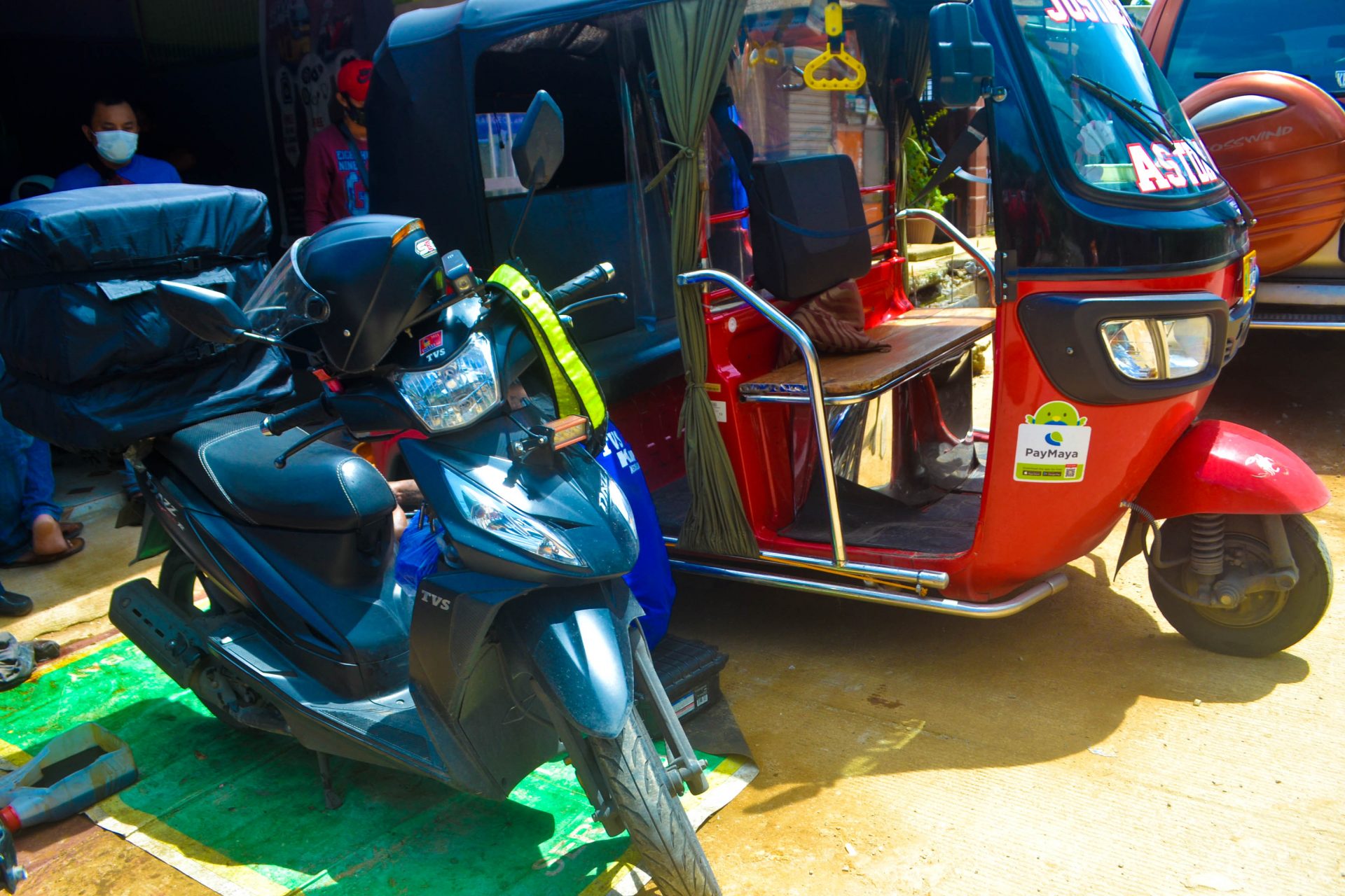 tuk tuk 3-wheelers antipolo opening day photo gallery tvs king number one for perfomance