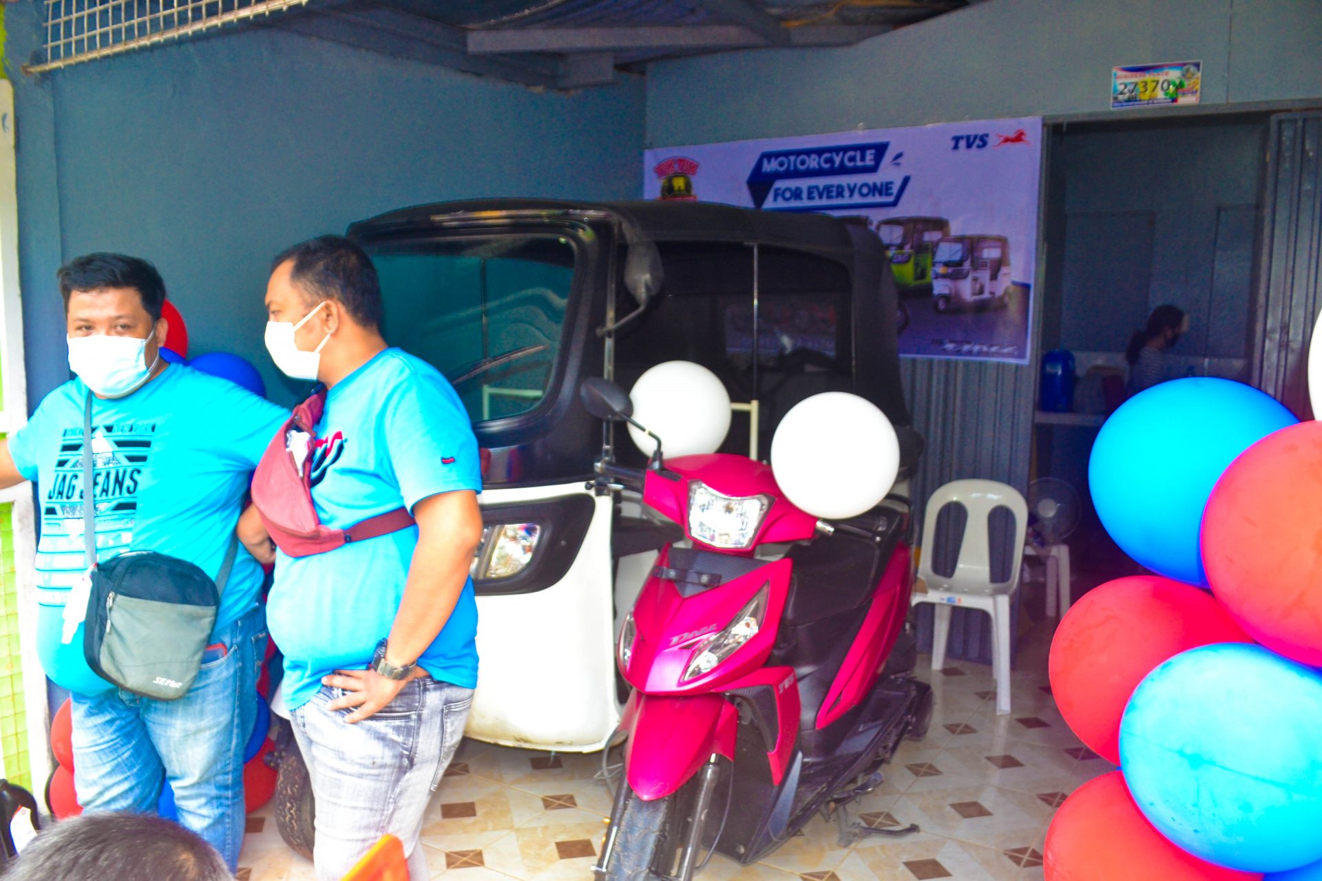 tuk tuk 3-wheelers antipolo opening day photo gallery tvs king number one for perfomance