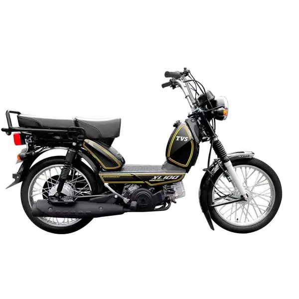 TVS XL 100 Premium Black the Perfect Motorcycle for Deliveries