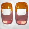 TVS King Rear Light lenses Pair Left and Right Genuine TVS Part G5160360